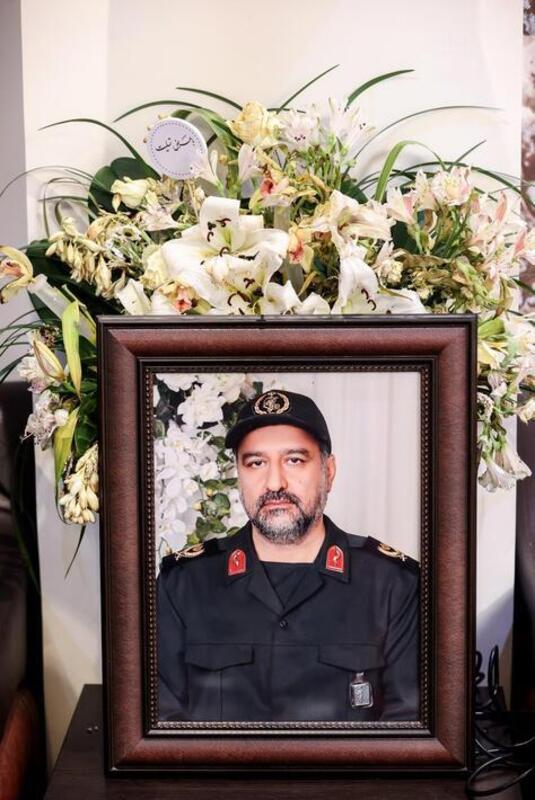 حضور قالیباف در منزل شهید سید رضی موسوی