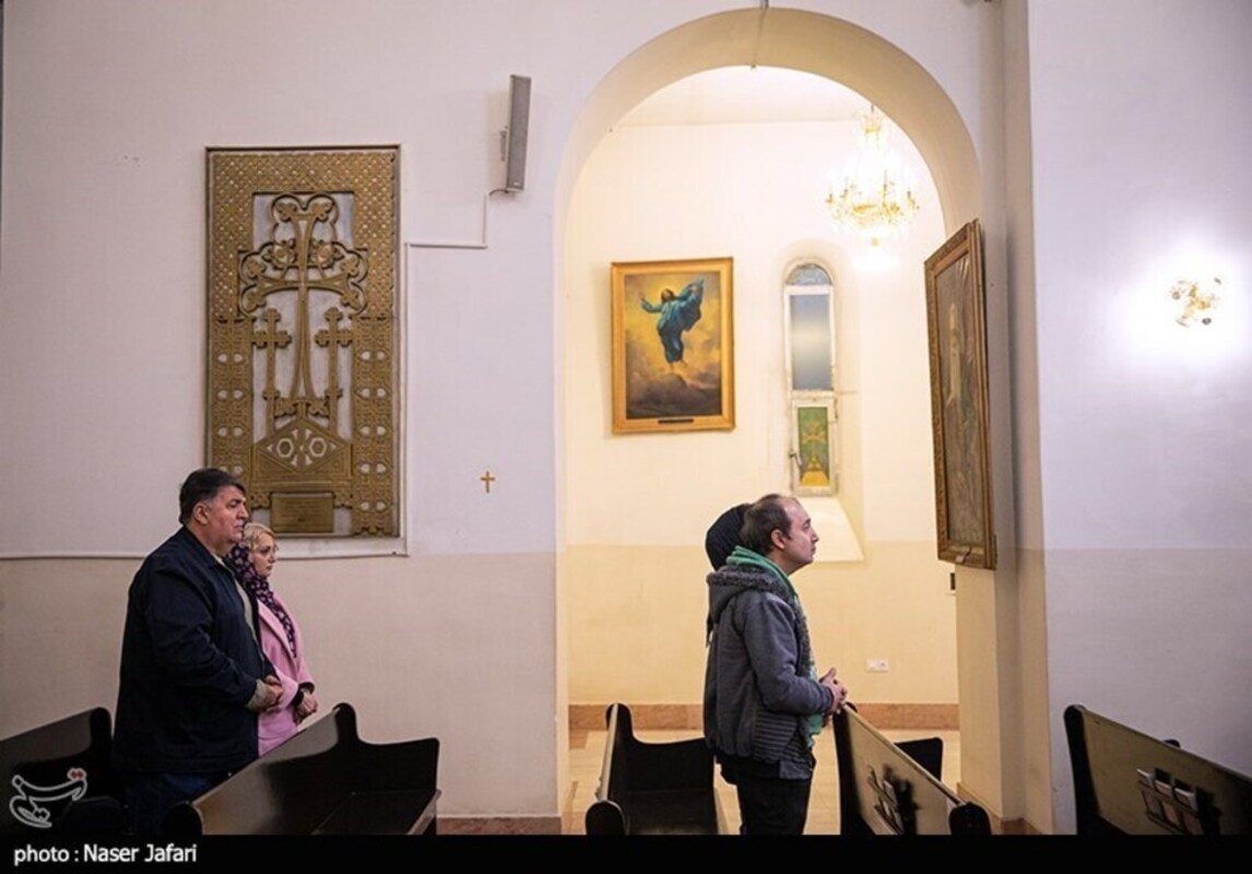 مراسم آغاز سال نو میلادی ۲۰۲۴ در تهران