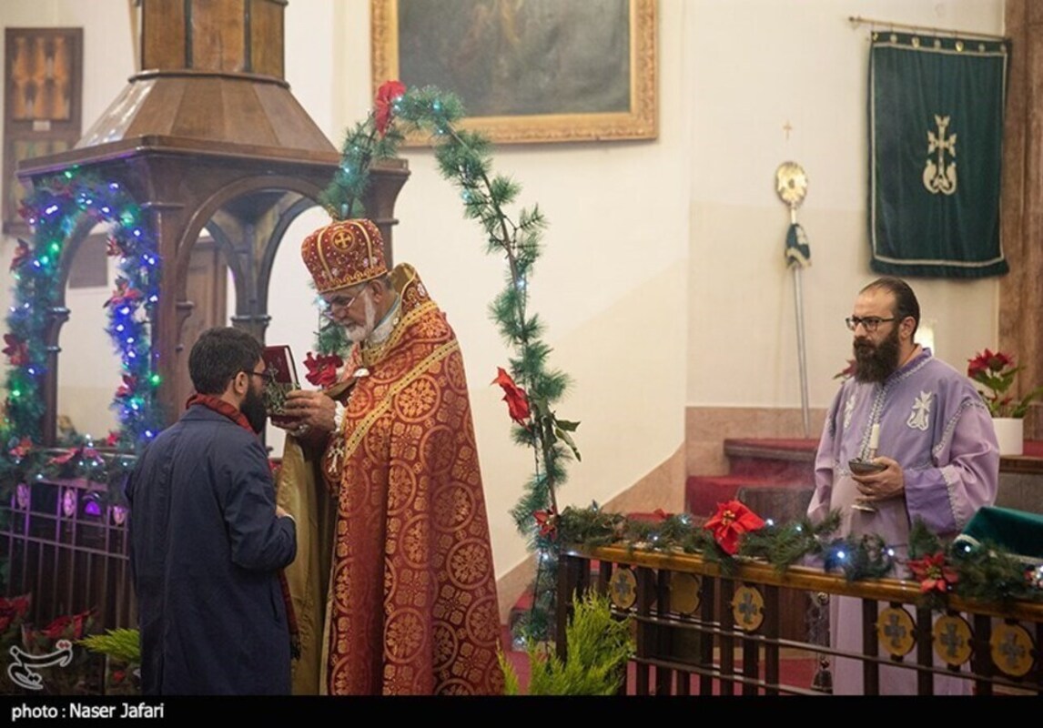 مراسم آغاز سال نو میلادی ۲۰۲۴ در تهران