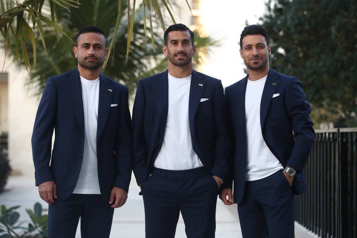 شیک پوشان تیم ملی به قطر اعزام شدند