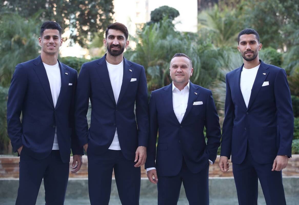 شیک پوشان تیم ملی به قطر اعزام شدند