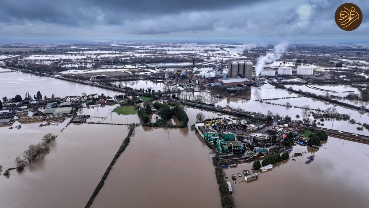 سیل در سراسر انگلیس