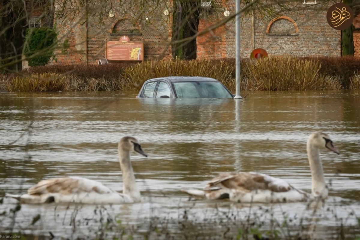 سیل در سراسر انگلیس