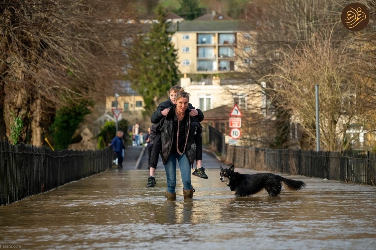 سیل در سراسر انگلیس