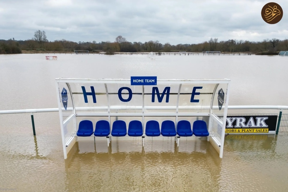 سیل در سراسر انگلیس