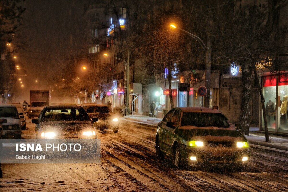 اردبیل سفید پوش شد