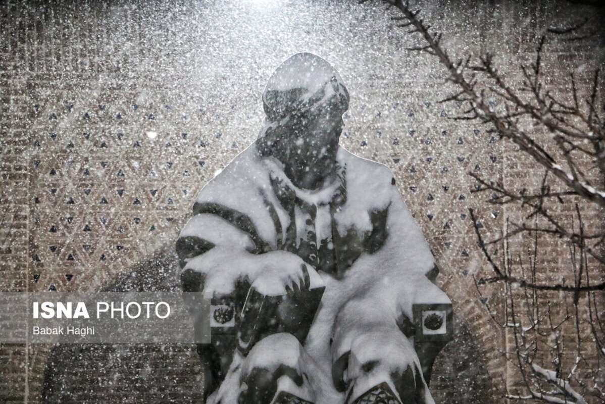 اردبیل سفید پوش شد