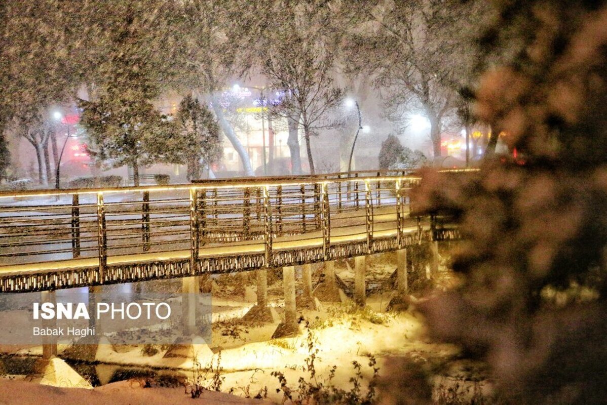 اردبیل سفید پوش شد