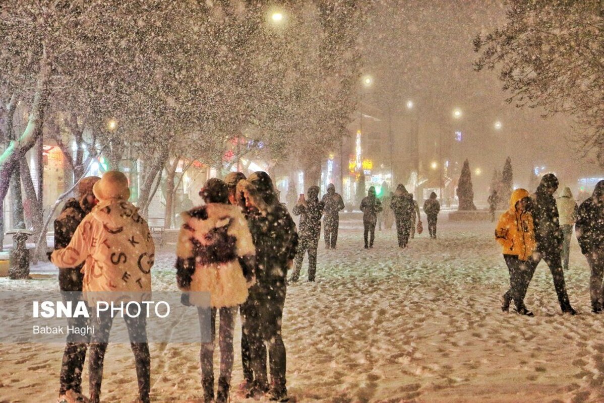 اردبیل سفید پوش شد