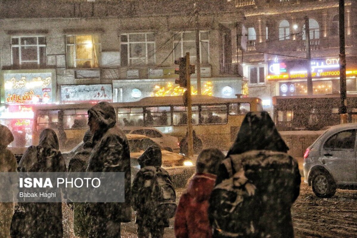 اردبیل سفید پوش شد