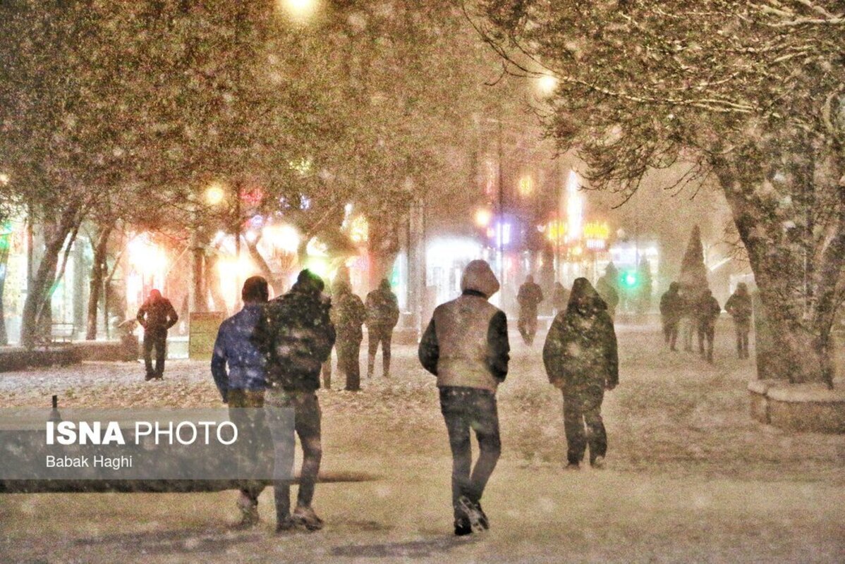 اردبیل سفید پوش شد