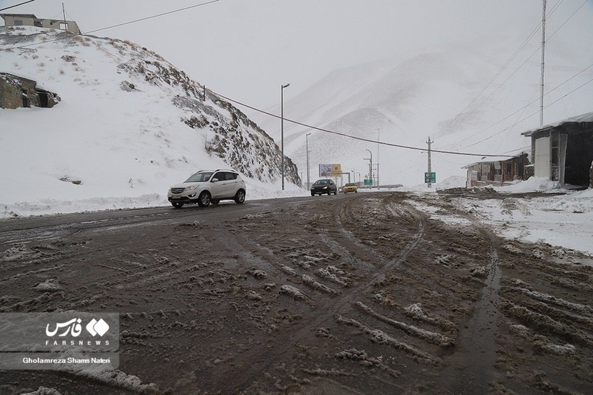 جاده برفی کندوان