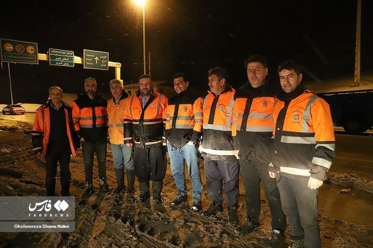 جاده برفی کندوان