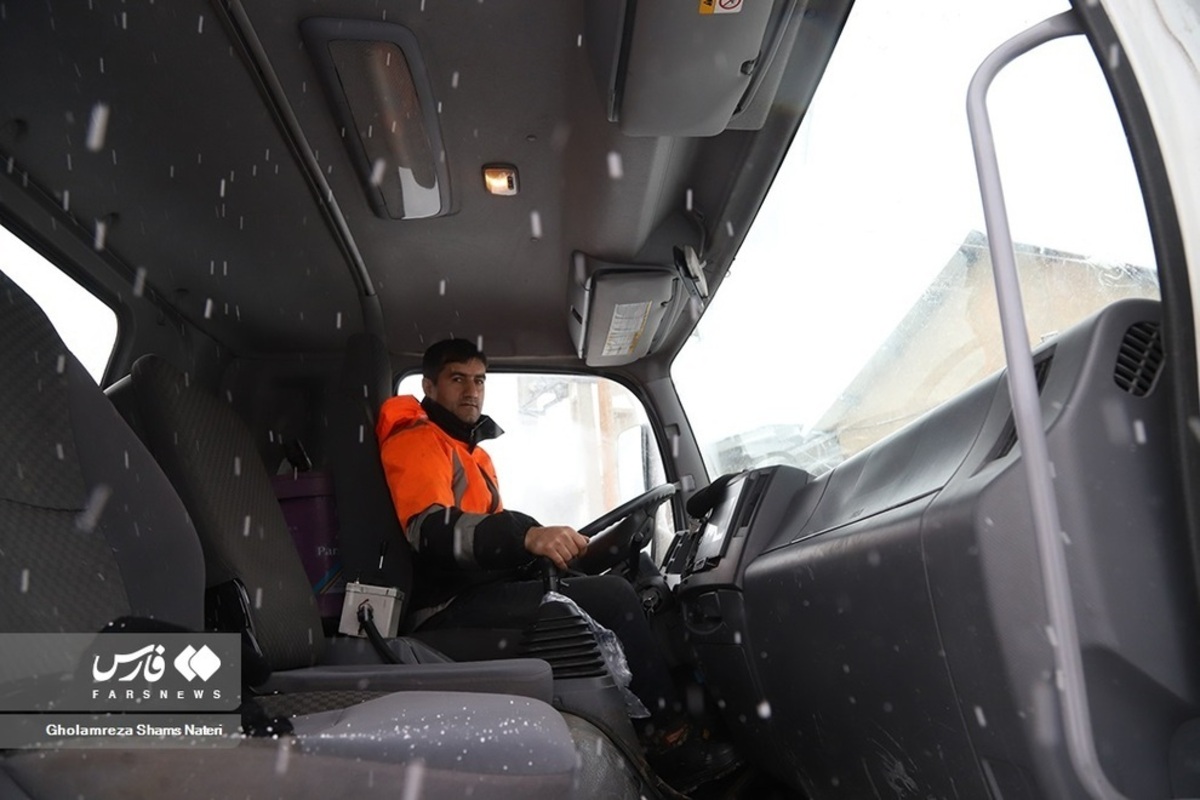 جاده برفی کندوان