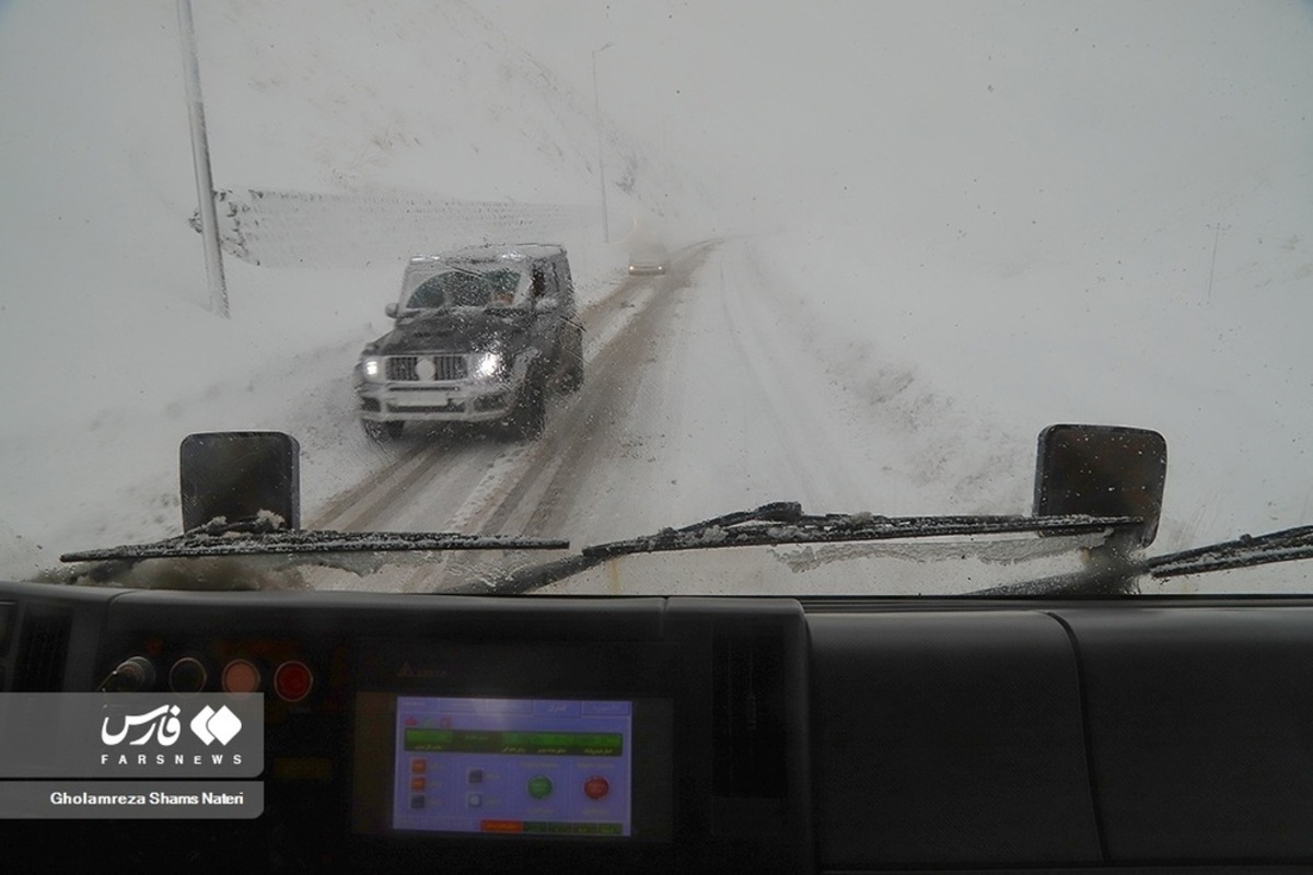 جاده برفی کندوان