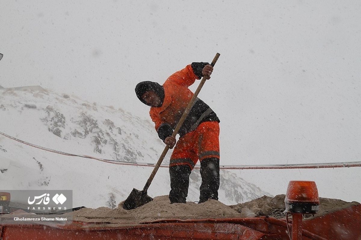جاده برفی کندوان