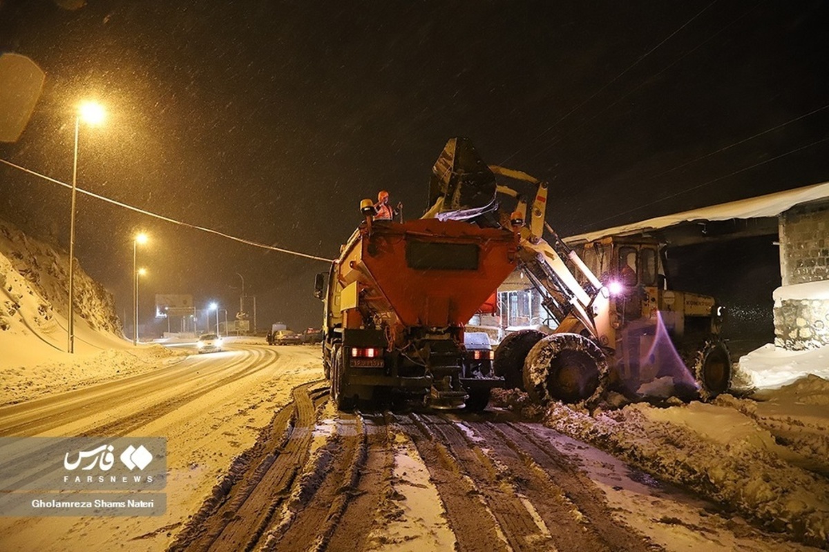 جاده برفی کندوان