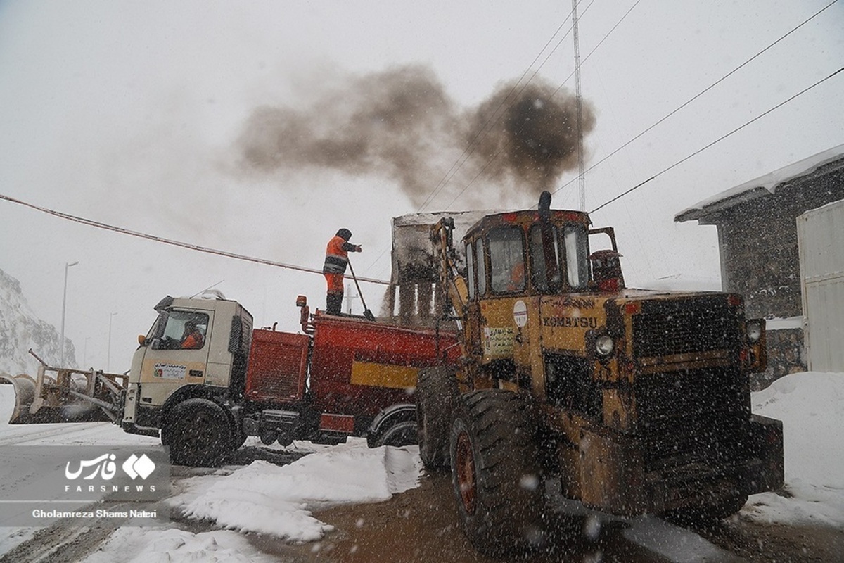 جاده برفی کندوان