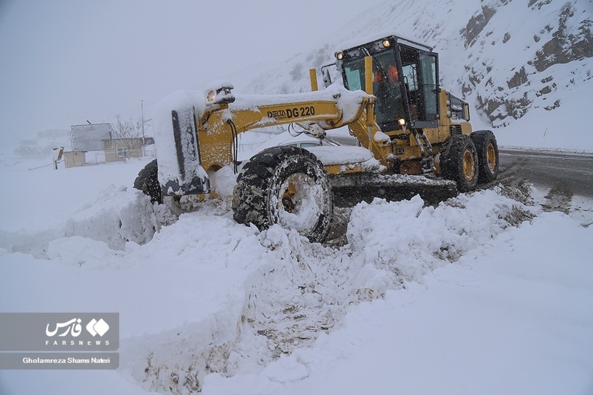 جاده برفی کندوان