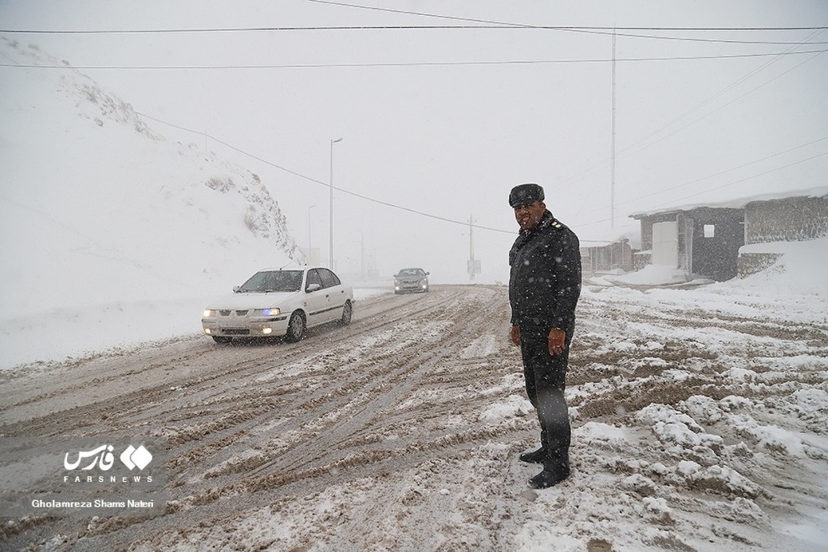 جاده برفی کندوان