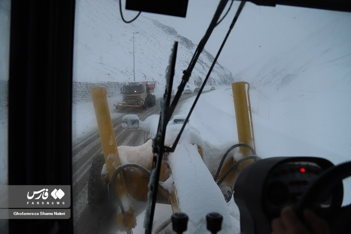 جاده برفی کندوان