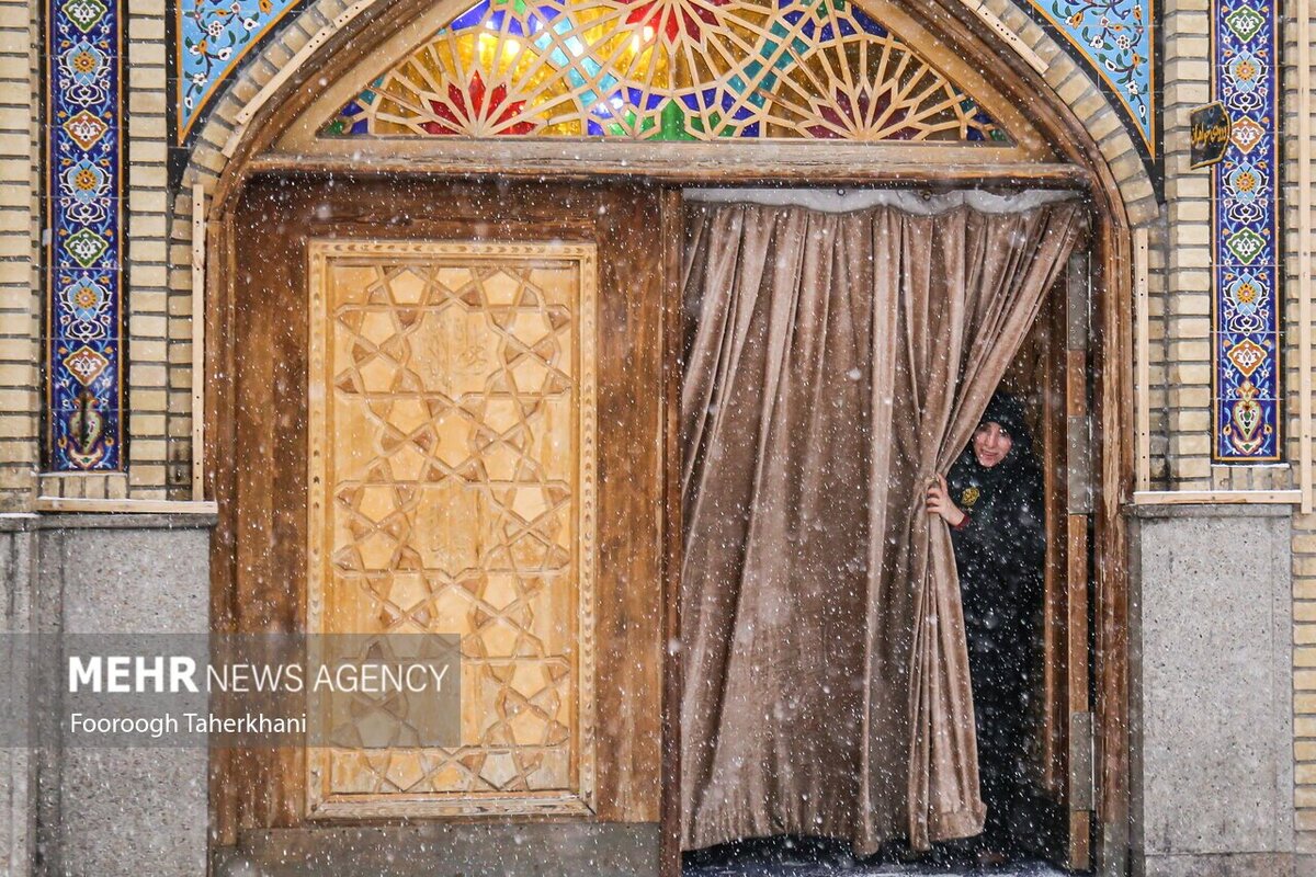 بارش اولین برف زمستانی در تهران