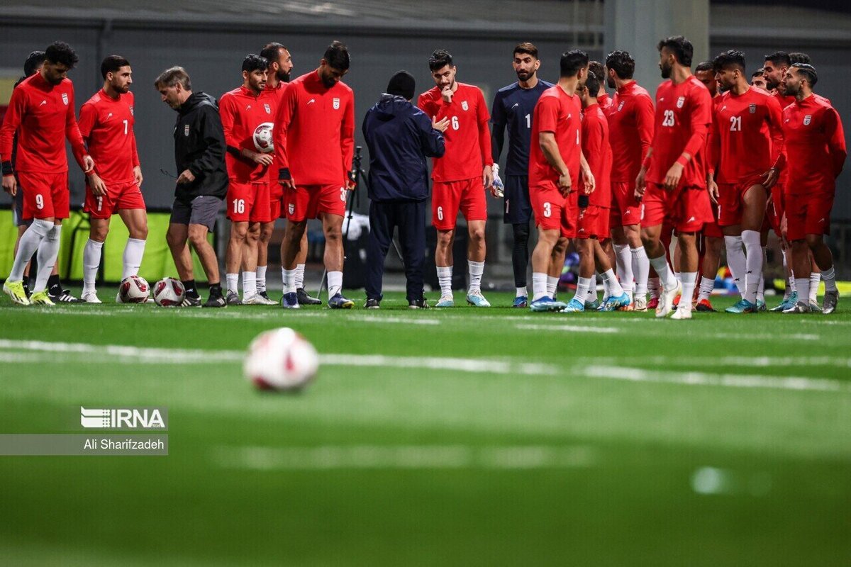 حواشی تمرین تیم ملی برای تقابل با قطر | تمرین تیم ملی فوتبال ایران | تصاویر