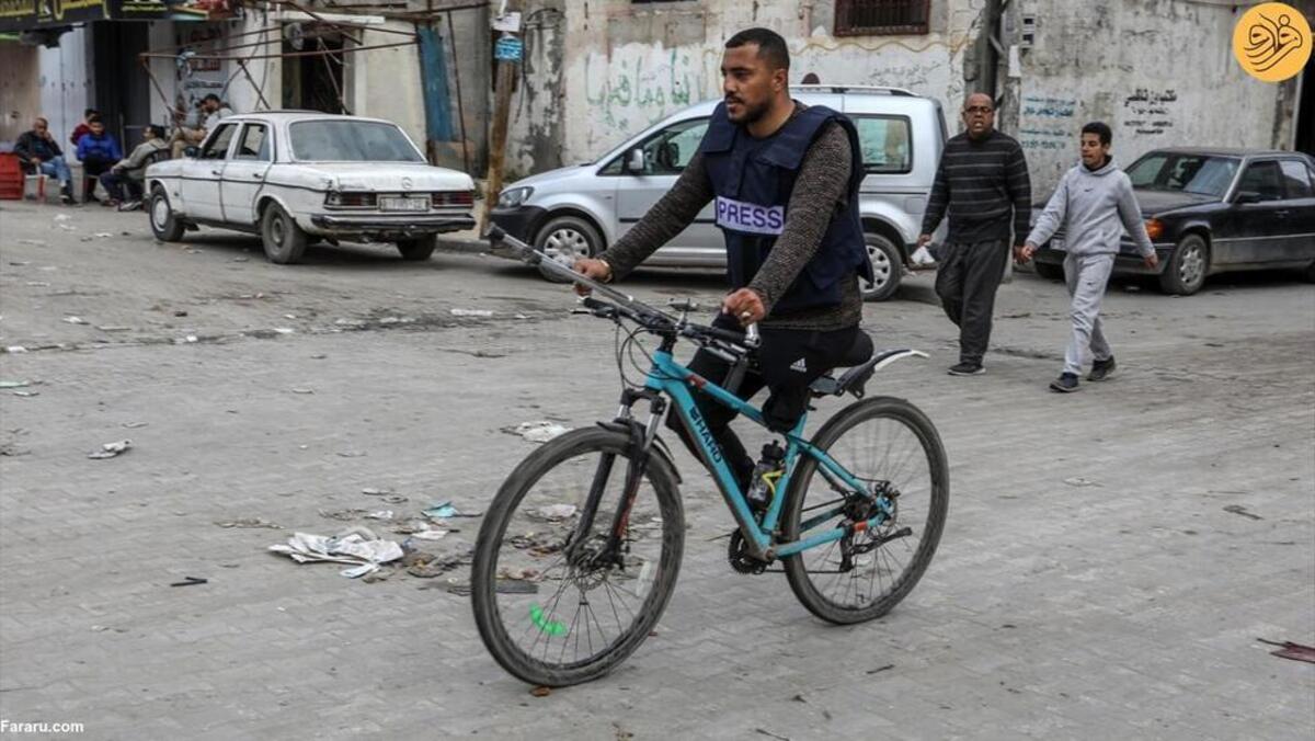 خبرنگاری که با وجود قطع پا در غزه کارش را رها نکرد
