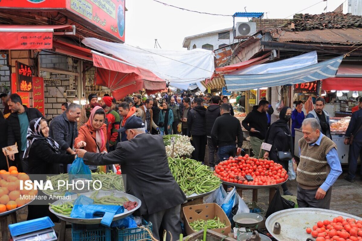 بازار رشت در عید نوروز