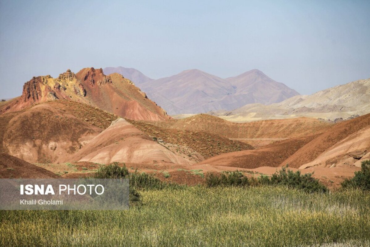 طبیعت رنگی شهر خواجه - آذربایجان شرقی