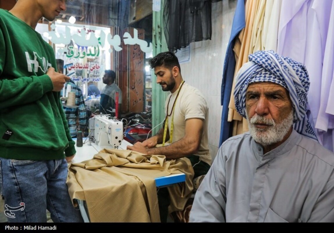 بازار شادگان در آستانه عید فطر