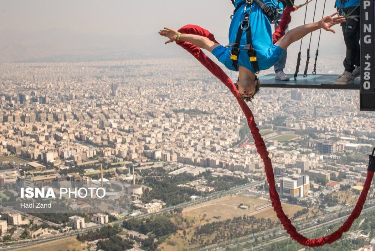 افتتاح بلندترین سکوی بانجی جامپینگ دنیا