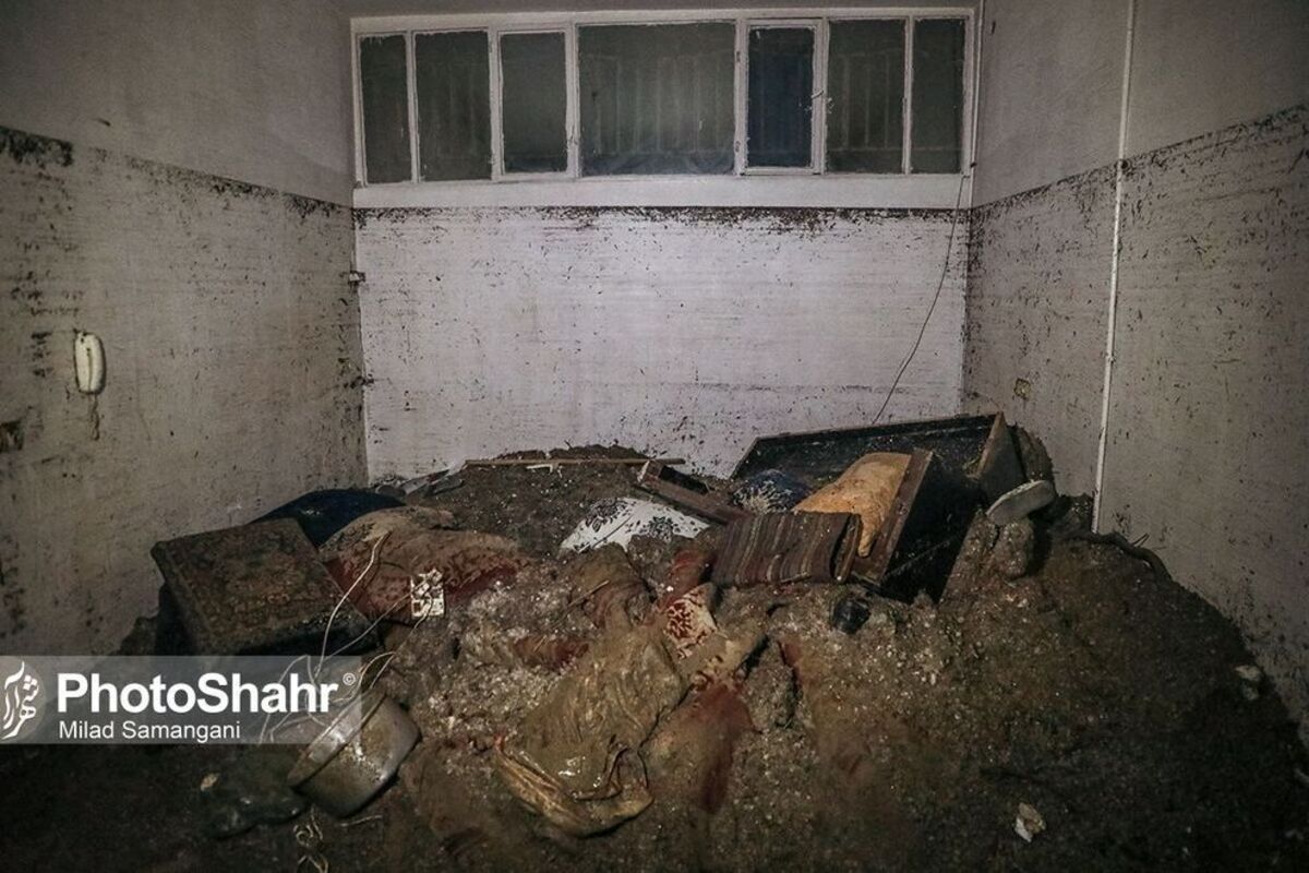 خانه‌های سیل‌زده محله سیدی مشهد