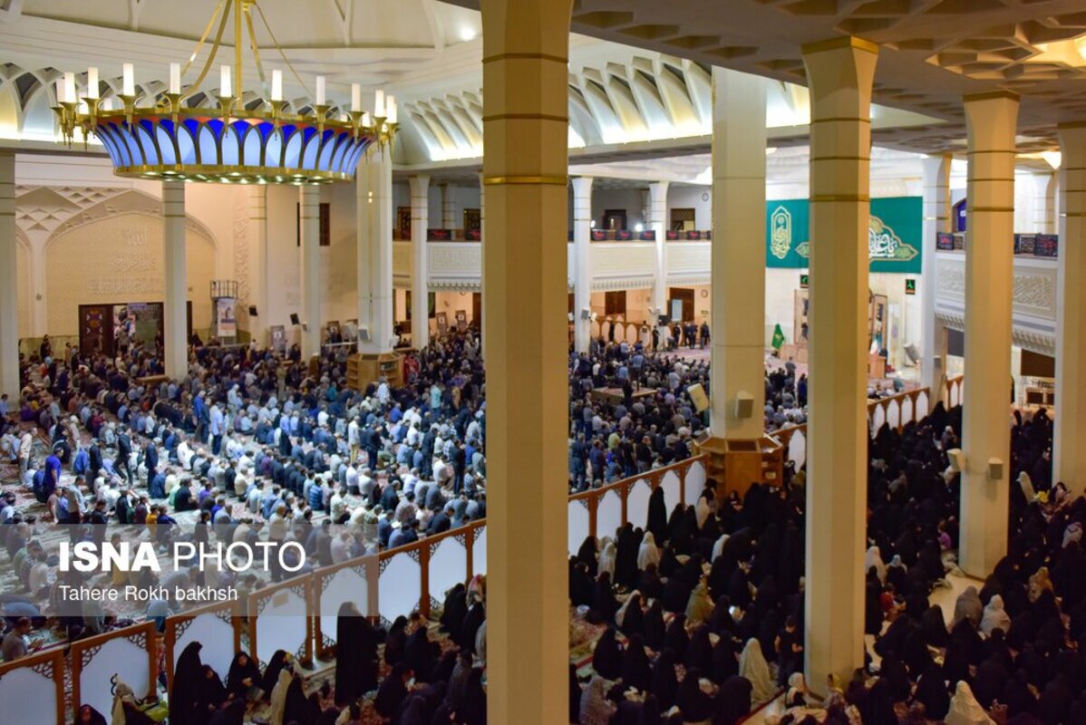 مراسم سومین روز شهادت آیت الله رییسی و همراهان در شیراز