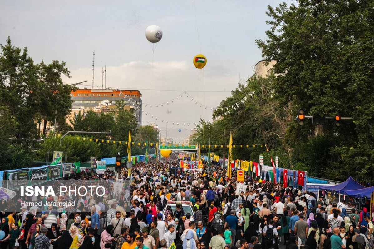 مهمونی ۱۰ کیلومتری غدیر در تهران