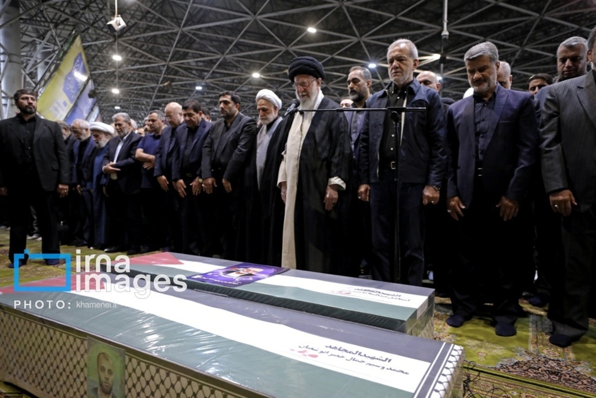 مراسم تشییع پیکر شهید «اسماعیل هنیه» در تهران