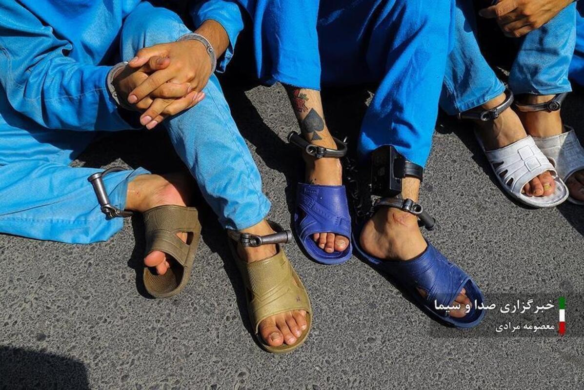خالکوبی‌های سارقان و مالخران بازداشت شده
