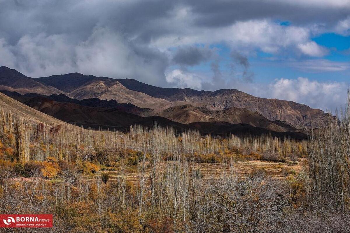 چشم‌نوازی پاییز در روستای تاریخی ابیانه