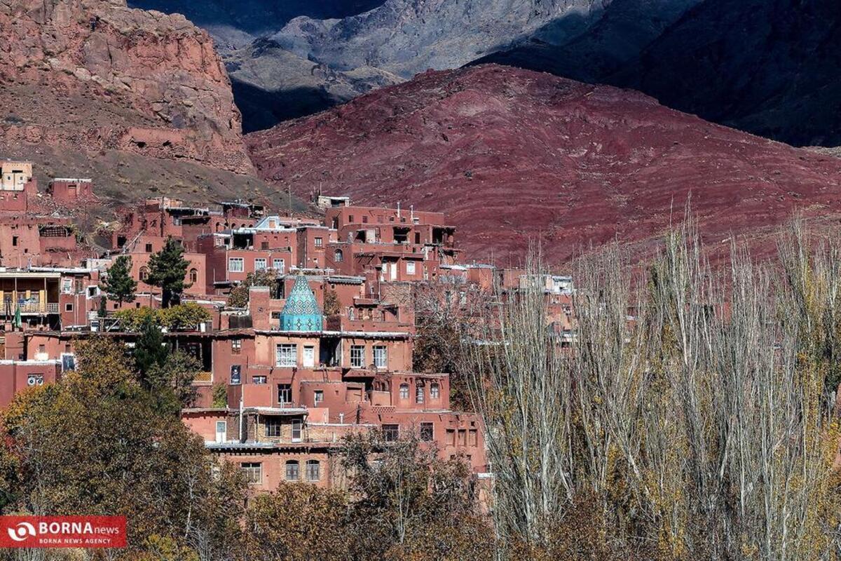 چشم‌نوازی پاییز در روستای تاریخی ابیانه