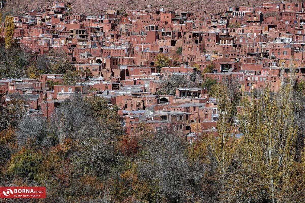 چشم‌نوازی پاییز در روستای تاریخی ابیانه