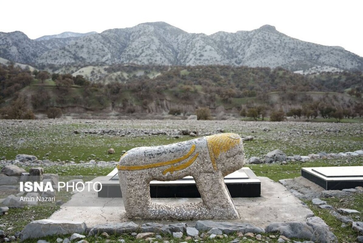 قبرستان شیرسنگی دورک در منطقه احمد فداله دزفول