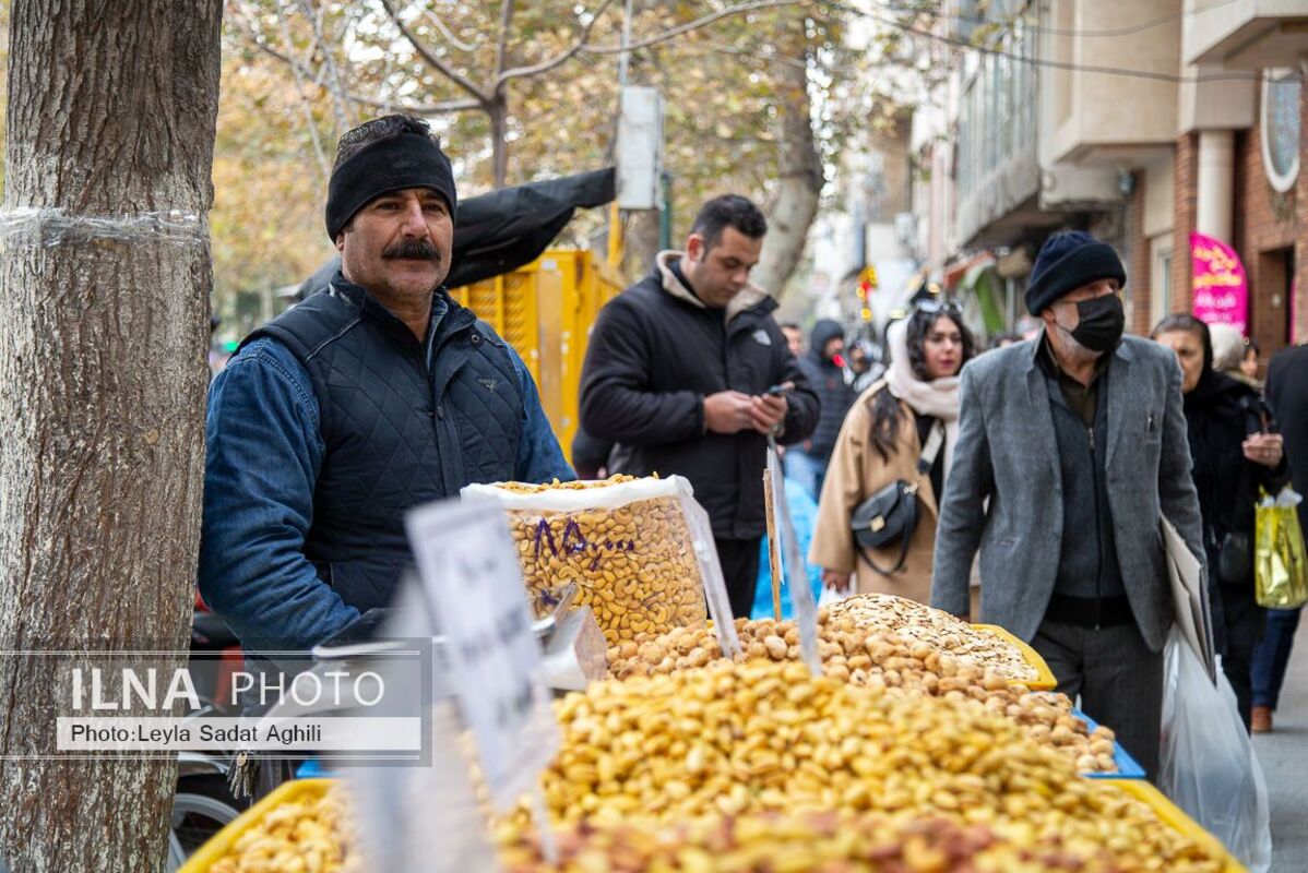 حال و هوای دیدنی بازار تهران در آستانه شب یلدا