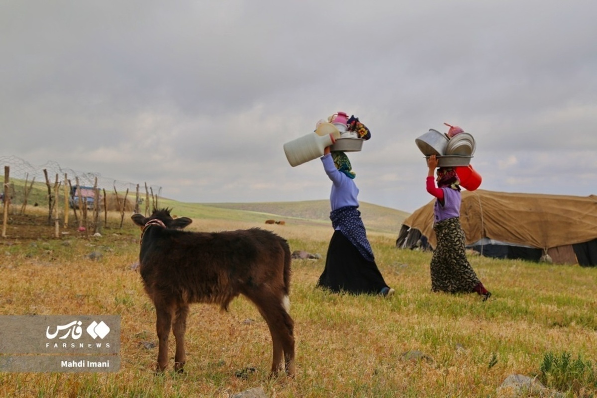 تصاویر زیبای مادران ایل قره‌داغ آذربایجان