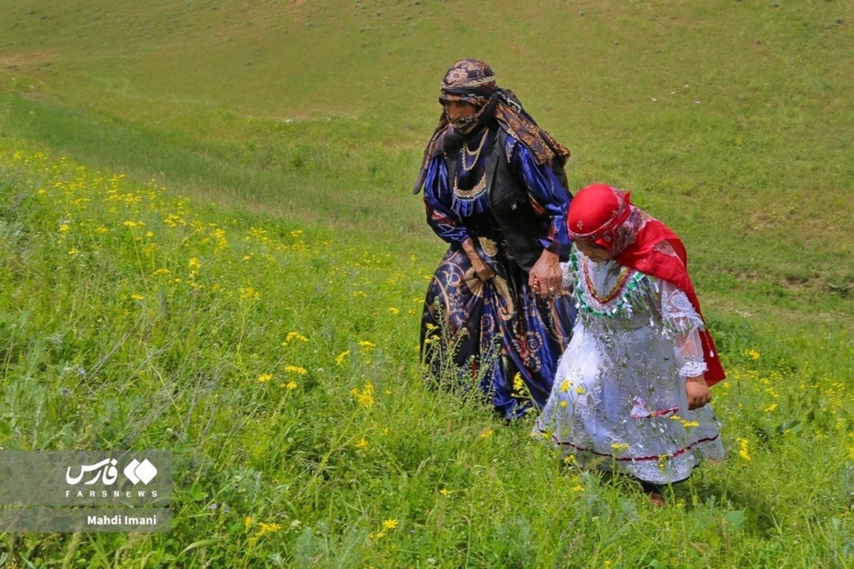 تصاویر زیبای مادران ایل قره‌داغ آذربایجان