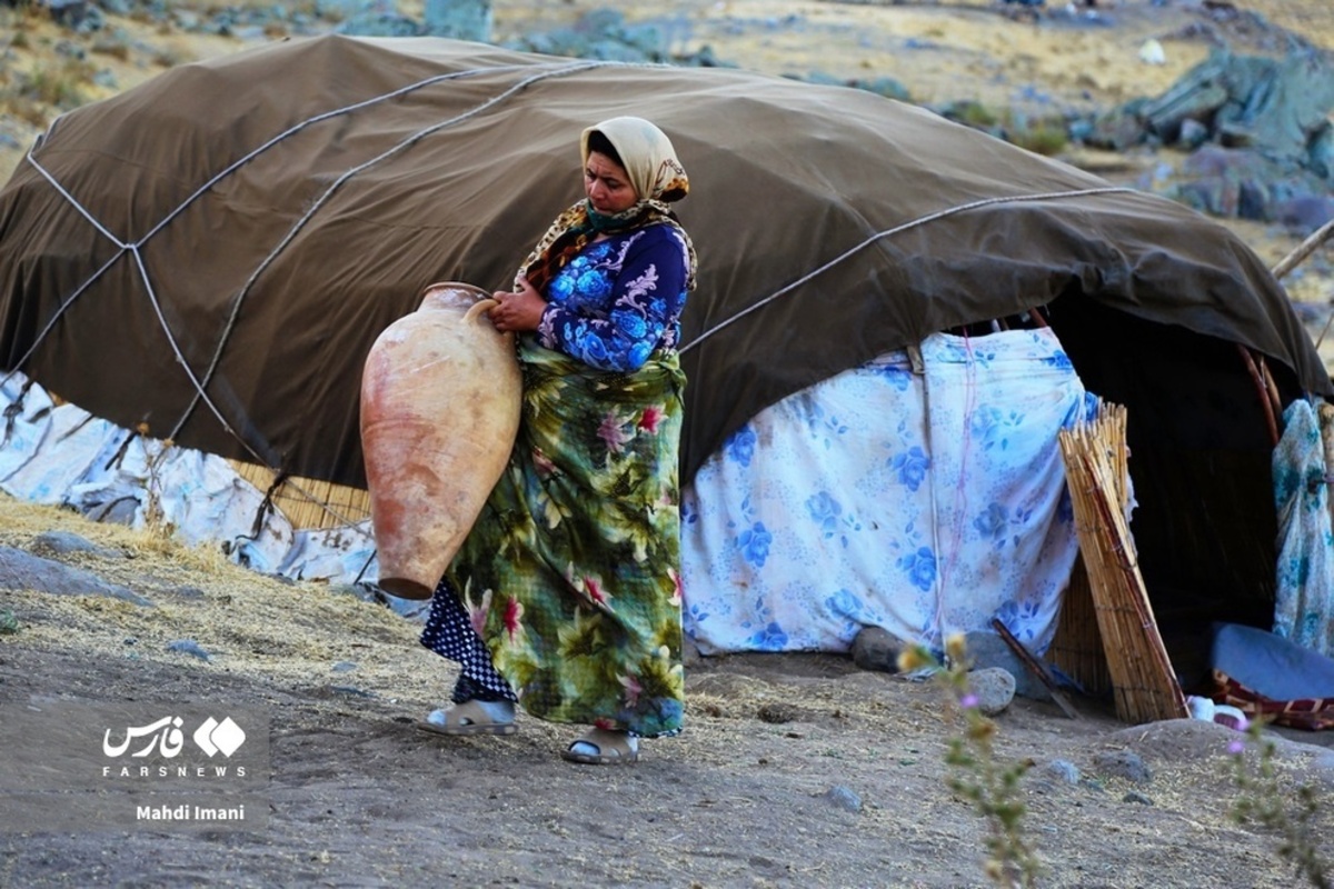 تصاویر زیبای مادران ایل قره‌داغ آذربایجان