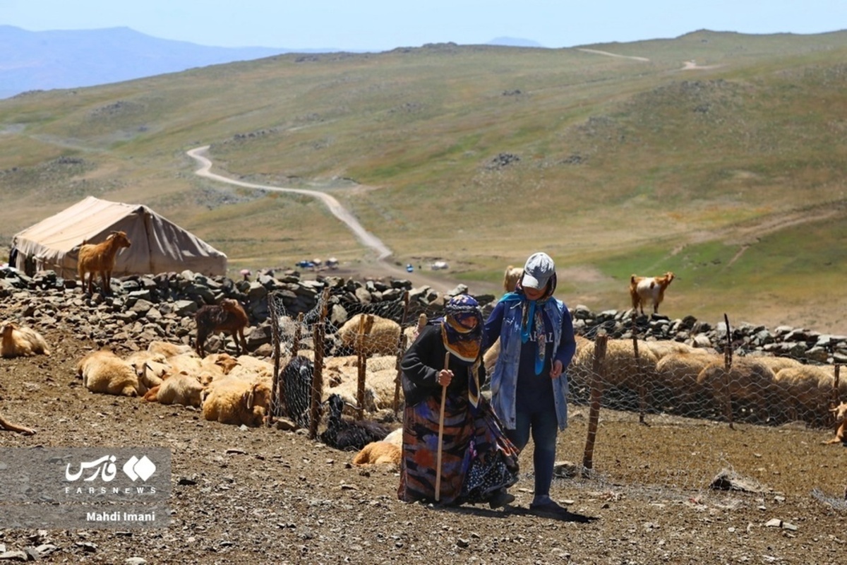 تصاویر زیبای مادران ایل قره‌داغ آذربایجان