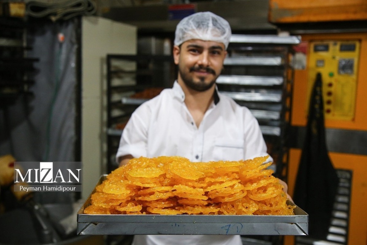 پخت زولبیا و بامیه