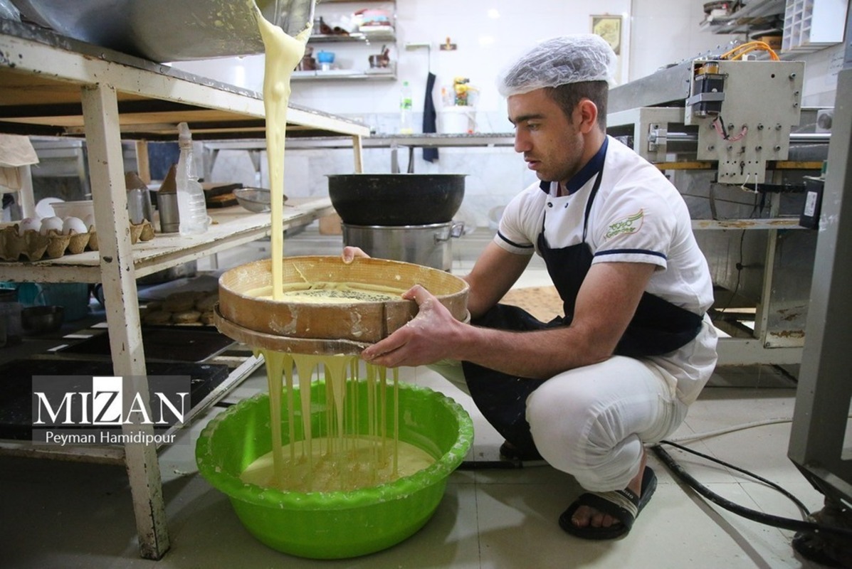 پخت زولبیا و بامیه