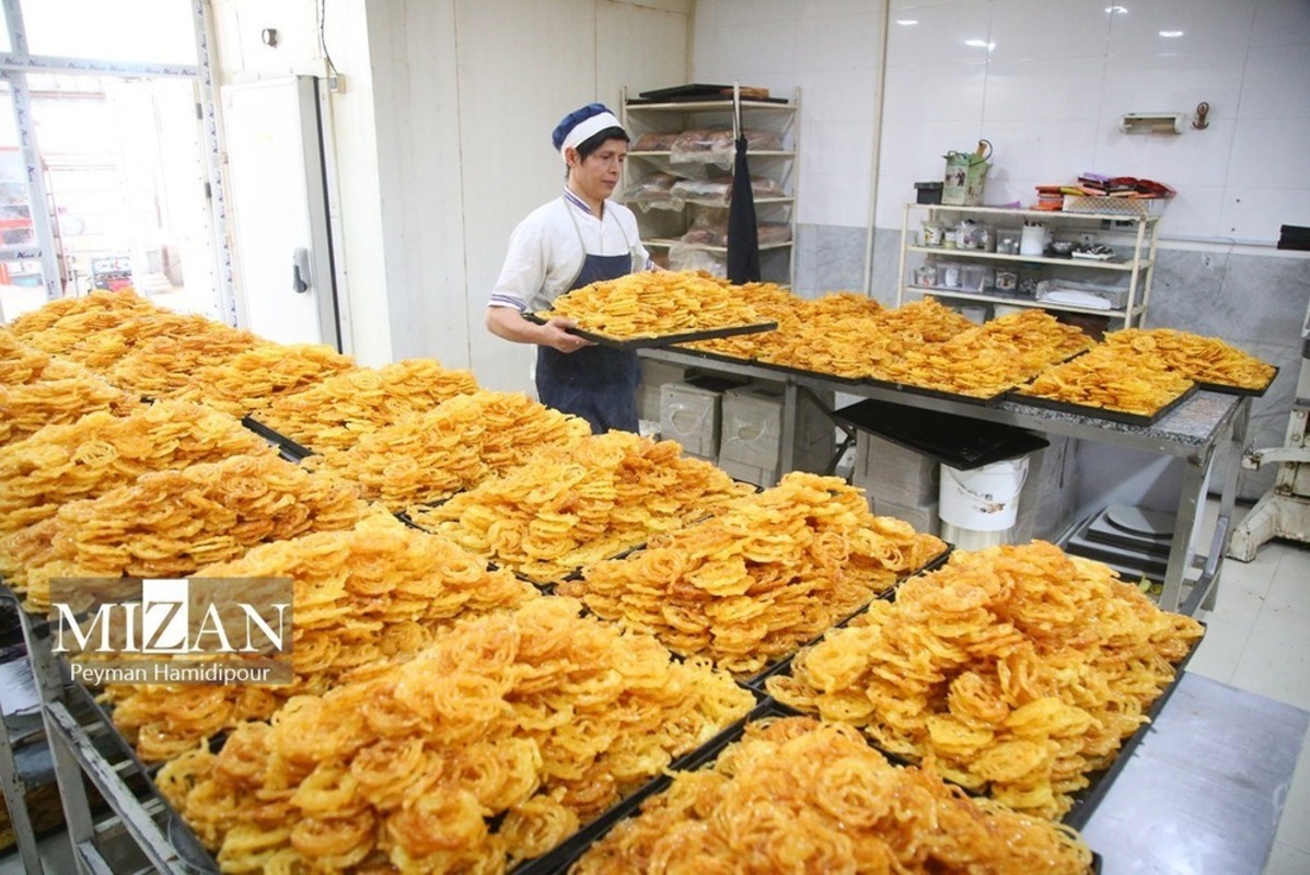 پخت زولبیا و بامیه