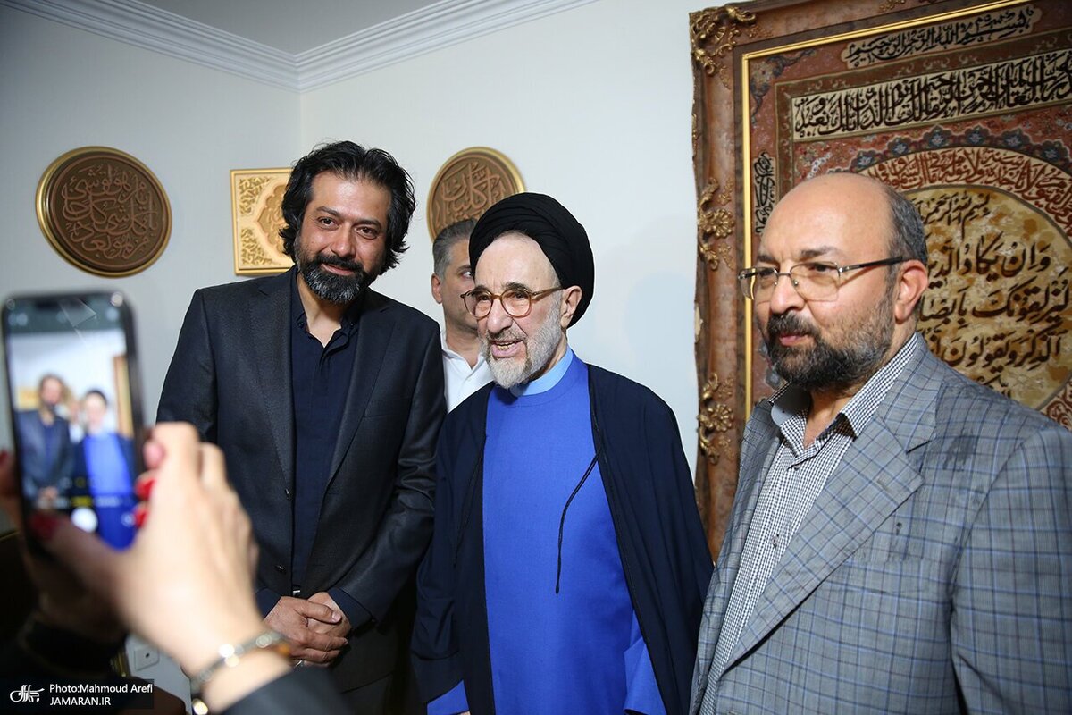 تصاویری از روز شلوغ سیدمحمد خاتمی